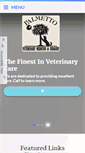 Mobile Screenshot of palmettovet.com